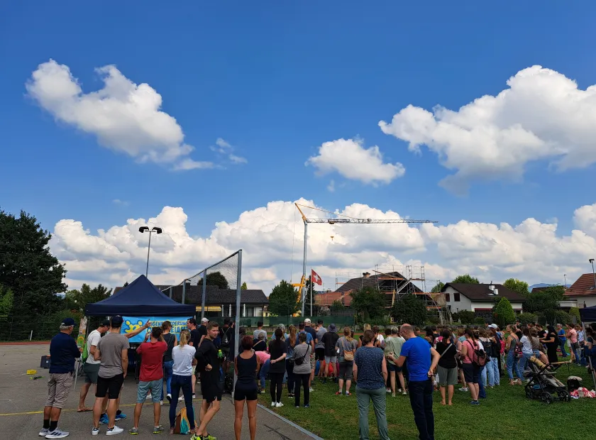 Sporttage Oberrüti_Schleuder
